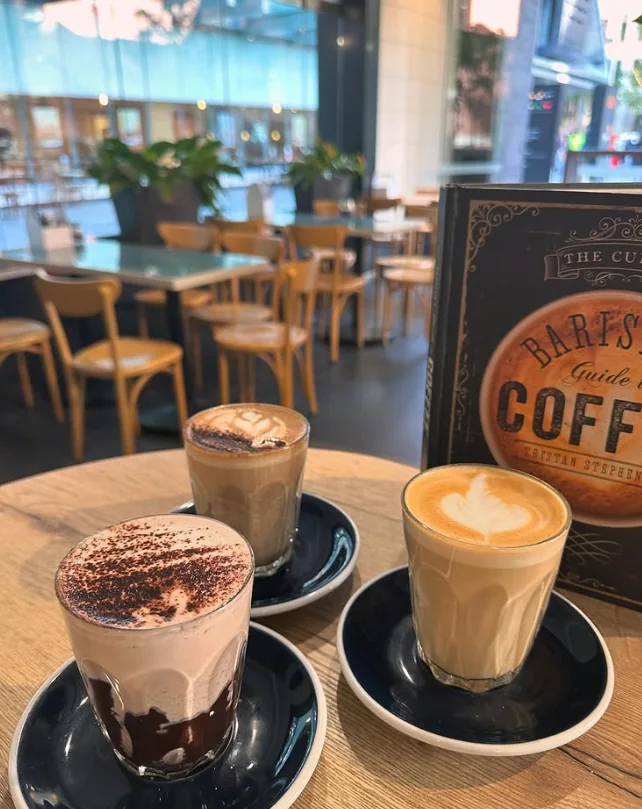 Dimattina coffees served at Basilica